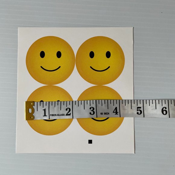 Large Smiley Face stickers - Picture 3 of 4